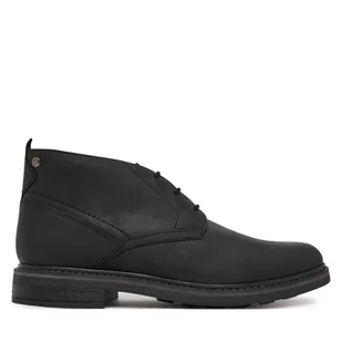 Trzewiki Clarks Newford Mid 26183381 Czarny - Botki męskie - miniaturka - grafika 1