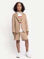 Spodenki damskie - Original Marines Szorty materiałowe DEP2109B Beżowy Regular Fit - miniaturka - grafika 1