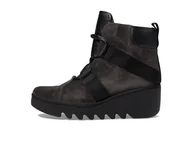 Botki damskie - Fly London Damskie botki Blom460fly, Diesel czarny, 36 EU - miniaturka - grafika 1