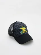 Czapki damskie - Reserved - Czapka z daszkiem Pokémon - czarny - miniaturka - grafika 1