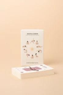 Asana cards - język polski - Pozostały sprzęt i akcesoria do ćwiczeń - miniaturka - grafika 1