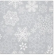 Obrusy i serwetki - Komplet serwetek 33 x 33 cm Boże Narodzenie TL233108 20 sztuk - miniaturka - grafika 1