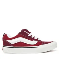 Trampki damskie - Tenisówki Vans Knu Skool VN000D22BRD1 Bordowy - miniaturka - grafika 1