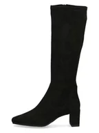 Kozaki damskie - Caprice Kozaki w kolorze czarnym - miniaturka - grafika 1