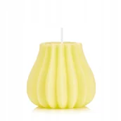 Świece - Świece ozdobne SAKIEWKA kolor ŻÓŁTY - miniaturka - grafika 1