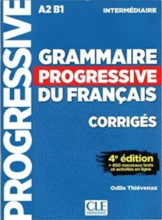 CLE International Grammaire progressive niveau interme.A2 B1 4ed klucz Thievenaz Odile - Powieści - miniaturka - grafika 2
