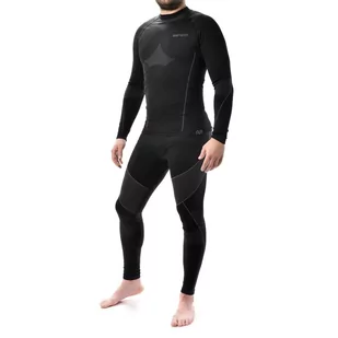 Komplet Bielizny Termoaktywnej Meteor Man Black 2024 XL/XXL - Pozostała odzież narciarska - miniaturka - grafika 1