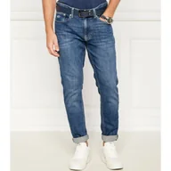 Spodnie męskie - Tommy Jeans Jeansy AUSTIN | Slim Fit - miniaturka - grafika 1