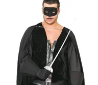 Stroje karnawałowe - Guirca guirca fiestas gui16042 zestaw: maska i floret, 63 cm - miniaturka - grafika 1