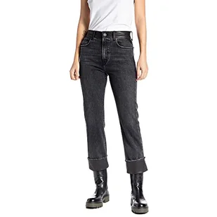 Replay jeansy damskie sharljn, 098 BLACK, 29W / 30L - Spodnie damskie - miniaturka - grafika 1