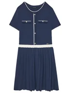 Sukienki i spódniczki dla dziewczynek - Guess Sukienka dzianinowa J4BK31 Z3M90 Granatowy Regular Fit - miniaturka - grafika 1