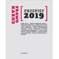 Prawo - Prawo Karne Przepisy 2019 Agnieszka Kaszok - miniaturka - grafika 1