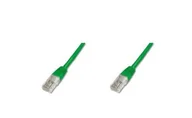 Patchcordy - Digitus DK-1512-300/G kabel sieciowy Zielony 30 m Cat5e U/UTP (UTP) - miniaturka - grafika 1