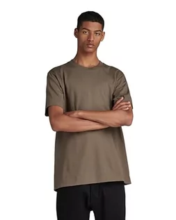 Koszulki męskie - G-STAR RAW Essential Loose R T T-shirt męski, Brązowy (Turf D23471-c784-273), L - grafika 1