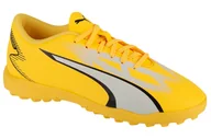 Piłka nożna - Puma Ultra Play TT Jr 107533-04, dla chłopca, buty piłkarskie - turfy, Żółty - miniaturka - grafika 1