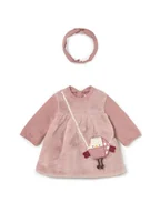 Sukienki i spódniczki dla dziewczynek - Mayoral Sukienka codzienna 2823 Różowy Regular Fit - miniaturka - grafika 1