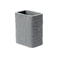 Kubki na szczoteczki do zębów - Szary kubek na szczoteczki do zębów Sapho Aries - miniaturka - grafika 1