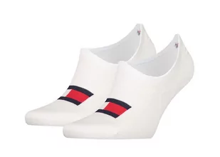 Tommy Hilfiger Skarpety 701223928 003 43-46 TH Men Footie 2P Flag - Skarpetki męskie - miniaturka - grafika 1