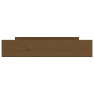 Lumarko Szuflady pod łóżko, 2 szt., miodowy brąz, lite drewno sosnowe - Łóżka - miniaturka - grafika 5