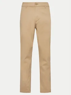 INDICODE Chinosy Kellen 60-336 Beżowy Slim Fit - Spodnie męskie - miniaturka - grafika 1