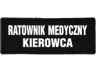 Odzież medyczna - Emblemat Ratownik Medyczny Kierowca Odblaskowy Na Rzepie 13 X 5 Cm - miniaturka - grafika 1