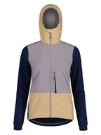 Kurtki i kamizelki sportowe damskie - Maloja Kurtka hybrydowa "SennesM." w kolorze granatowo-fioletowo-beżowym - miniaturka - grafika 1