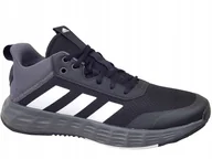 Buty sportowe męskie - Adidas Ownthegame 2.0 IF2683 Czarne Buty Męskie Koszykarskie - miniaturka - grafika 1