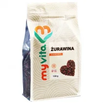 MyVita Żurawina Suszona Naturalna 150g - Zdrowa żywność - miniaturka - grafika 2