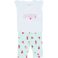 Dresy i komplety dla dziewczynek - Guess Komplet T-SHIRT+LEGGINGS | Regular Fit - miniaturka - grafika 1
