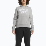 Bluzy damskie - Bluza damska Reebok Identity Big Logo Fleece medium grey heather - miniaturka - grafika 1