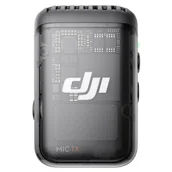 Akcesoria fotograficzne - Bezprzewodowy Mikrofon DJI Mic 2 (Shadow Black) - Uniwersalny Nadajnik Do Kamer Smartfonów - miniaturka - grafika 1