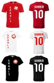 Koszulki sportowe męskie - Koszulka Szwajcaria Granit XHAKA 10 jr - miniaturka - grafika 1