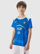 Koszulki dla chłopców - 4F Koszulka klubowa dziecięca 4F x Stal Mielec 134/140 (8-10 lat) - miniaturka - grafika 1