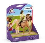 Figurki dla dzieci - Schleich SLH 42517 Horse Club Sarah i Mystery - miniaturka - grafika 1