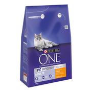 Sucha karma dla kotów - Purina ONE Adult, kurczak - 3 kg - miniaturka - grafika 1