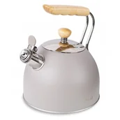 Czajniki na gaz - Husla CZAJNIK Z GWIZDKIEM 2,5L grey 73907 - miniaturka - grafika 1