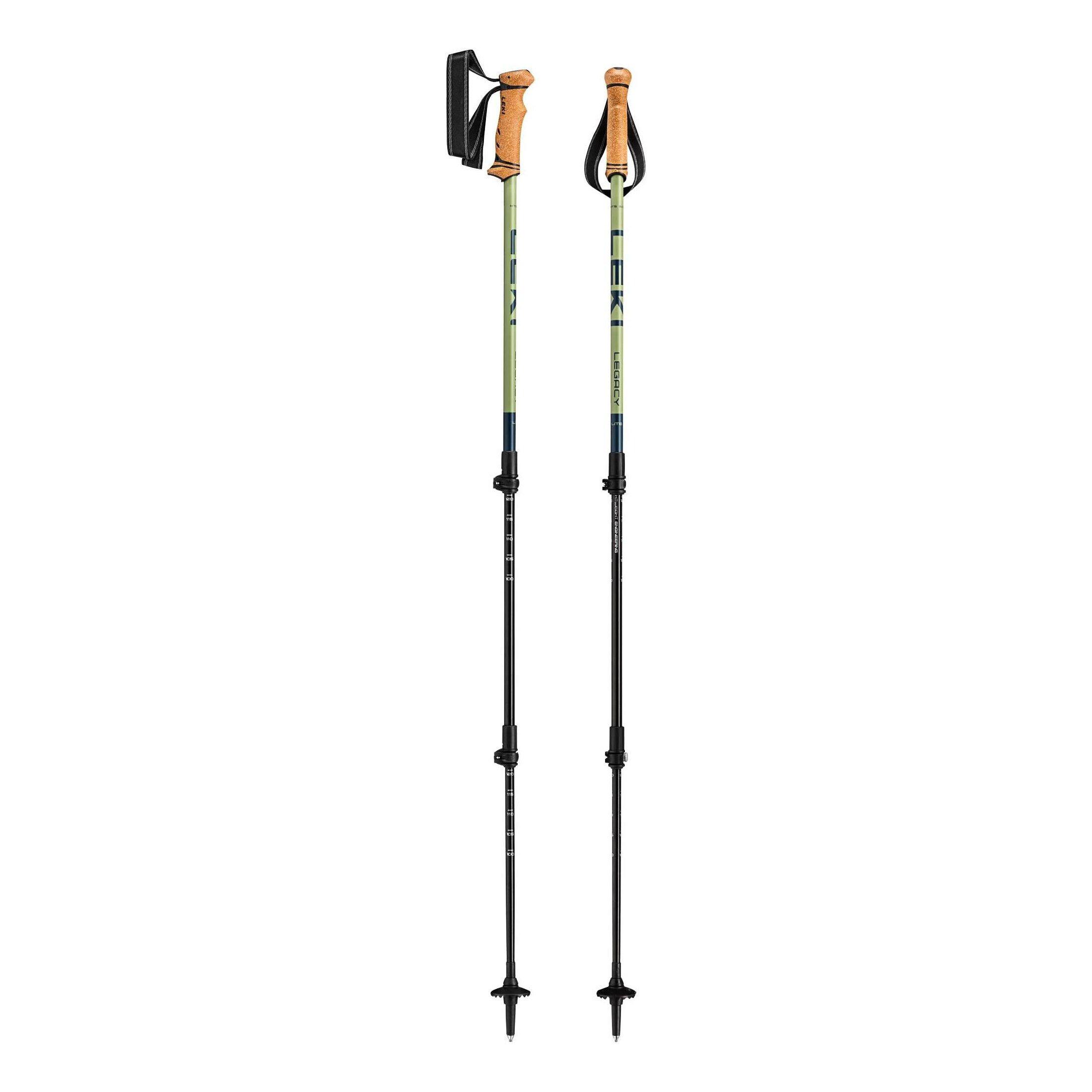 Kijki trekkingowe Leki Legacy Lite, denimblue-darkolive, 100 - 135 cm