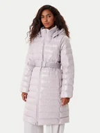 Kurtki damskie - Calvin Klein Kurtka zimowa LV044D543G Szary Slim Fit - miniaturka - grafika 1