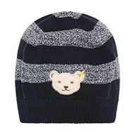 Czapki dla dzieci - Steiff Boy's Classic czapka beanie, granatowa, 51 - miniaturka - grafika 1