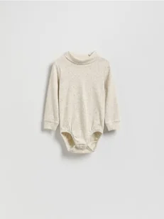 Reserved - Bawełniane body - złamana biel - Body dla niemowląt - miniaturka - grafika 1