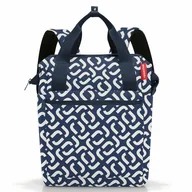 Plecaki - reisenthel Allrounder Plecak 39 cm signature navy - miniaturka - grafika 1