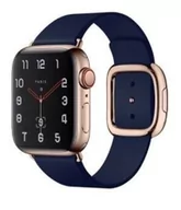 Akcesoria do smartwatchy - Opaska Bestphone, Pasek, Modernloop, Apple Watch 1/2/3/4/5/6/7/8/Se 38/40/41Mm Navy-Rose Gold - miniaturka - grafika 1