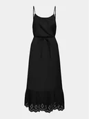 Sukienki - ONLY Sukienka letnia Lou 15313166 Czarny Regular Fit - miniaturka - grafika 1