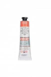 Koh-I-Noor farba akrylowa, 40 ml, czerwona, 0300 - Przybory szkolne - miniaturka - grafika 1