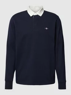 Bluza z kołnierzykiem typu kent model ‘SHIELD’ - Bluzy męskie - miniaturka - grafika 1