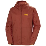 Kurtki damskie - Damska Kurtka HELLY HANSEN W ROAM WIND JACKET 63175_219 – Pomarańczowy - miniaturka - grafika 1