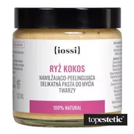 Peelingi do ciała - Iossi Ryż Kokos Peelingująca pasta do mycia twarzy 120 ml - miniaturka - grafika 1