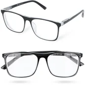 Okulary korekcyjne, oprawki, szkła - Okulary korekcyjne CLEARVISION MINUS -5,50 - miniaturka - grafika 1