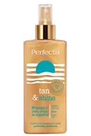 Samoopalacze - Perfecta Sunny - Mgiełka brązująca z drobinami 150 ml - miniaturka - grafika 1