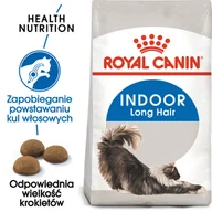 Sucha karma dla kotów - ROYAL CANIN Indoor Long Hair karma sucha dla kotów dorosłych, długowłose, przebywających wyłącznie w domu - miniaturka - grafika 1